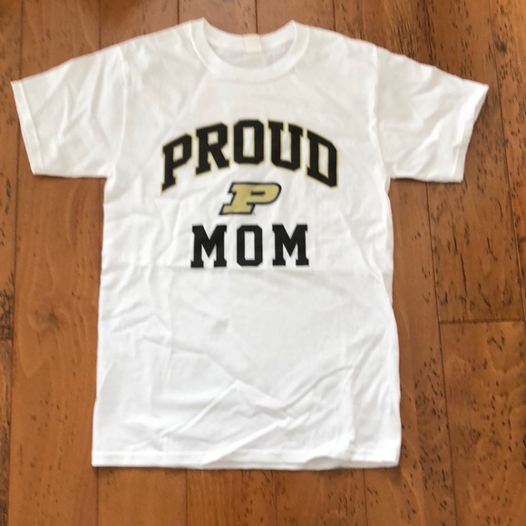 Tops | New Purdue Proud Mom T Shirt 